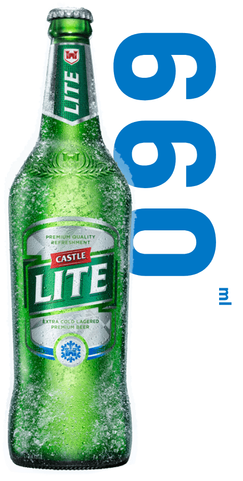 Castle lite beer hotsell